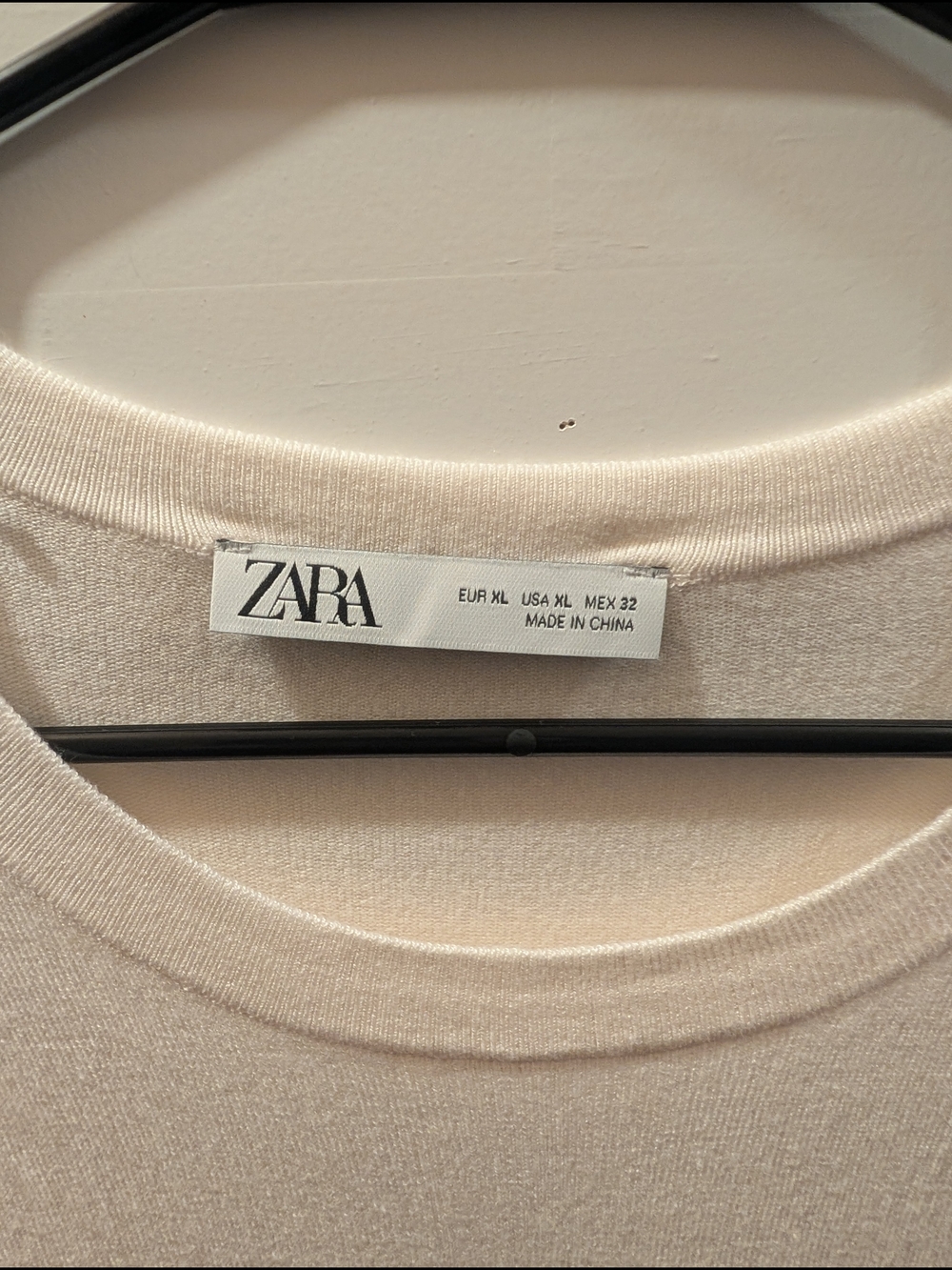 Zara Pale Pink Crewneck Sweater - Picture 4 of 4